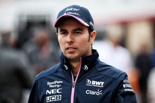Sergio Perez (MEX) Racing Point F1 Team.
22.05.2019. Formula 1 World Championship, Rd 6, Monaco Grand Prix, Monte Carlo, Monaco, Preparation Day.
- www.xpbimages.com, EMail: requests@xpbimages.com - copy of publication required for printed pictures. Every used picture is fee-liable. © Copyright: Batchelor / XPB Images