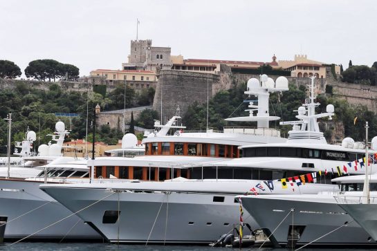 Boats in the scenic Monaco Harbour.
22.05.2019. Formula 1 World Championship, Rd 6, Monaco Grand Prix, Monte Carlo, Monaco, Preparation Day.
- www.xpbimages.com, EMail: requests@xpbimages.com - copy of publication required for printed pictures. Every used picture is fee-liable. © Copyright: Moy / XPB Images