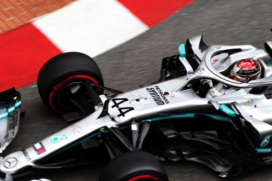 Lewis Hamilton (GBR) Mercedes AMG F1 W10.
23.05.2019. Formula 1 World Championship, Rd 6, Monaco Grand Prix, Monte Carlo, Monaco, Practice Day.
- www.xpbimages.com, EMail: requests@xpbimages.com - copy of publication required for printed pictures. Every used picture is fee-liable. © Copyright: Bearne / XPB Images