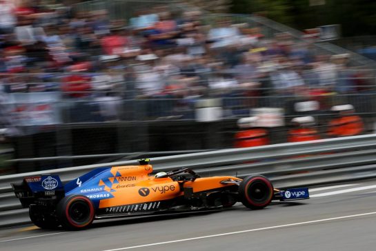 Lando Norris (GBR), McLaren F1 Team 
23.05.2019. Formula 1 World Championship, Rd 6, Monaco Grand Prix, Monte Carlo, Monaco, Practice Day.
- www.xpbimages.com, EMail: requests@xpbimages.com - copy of publication required for printed pictures. Every used picture is fee-liable. © Copyright: Charniaux / XPB Images