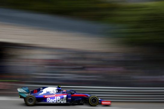 Alexander Albon (THA), Scuderia Toro Rosso 
23.05.2019. Formula 1 World Championship, Rd 6, Monaco Grand Prix, Monte Carlo, Monaco, Practice Day.
- www.xpbimages.com, EMail: requests@xpbimages.com - copy of publication required for printed pictures. Every used picture is fee-liable. © Copyright: Charniaux / XPB Images
