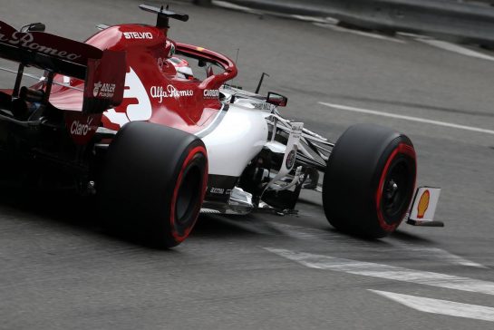 Kimi Raikkonen (FIN), Alfa Romeo Racing 
23.05.2019. Formula 1 World Championship, Rd 6, Monaco Grand Prix, Monte Carlo, Monaco, Practice Day.
- www.xpbimages.com, EMail: requests@xpbimages.com - copy of publication required for printed pictures. Every used picture is fee-liable. © Copyright: Charniaux / XPB Images