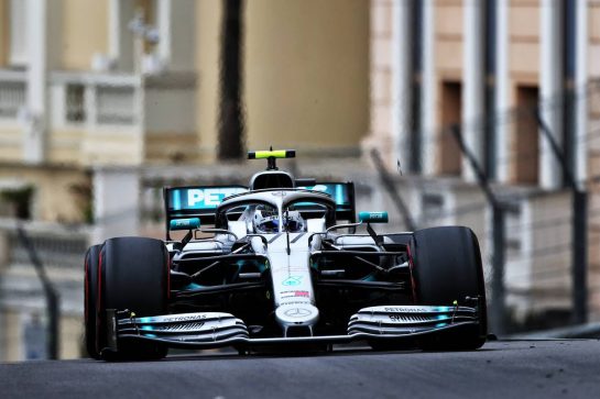 Valtteri Bottas (FIN) Mercedes AMG F1 W10.
23.05.2019. Formula 1 World Championship, Rd 6, Monaco Grand Prix, Monte Carlo, Monaco, Practice Day.
- www.xpbimages.com, EMail: requests@xpbimages.com - copy of publication required for printed pictures. Every used picture is fee-liable. © Copyright: Moy / XPB Images