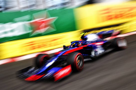 Alexander Albon (THA) Scuderia Toro Rosso STR14.
23.05.2019. Formula 1 World Championship, Rd 6, Monaco Grand Prix, Monte Carlo, Monaco, Practice Day.
- www.xpbimages.com, EMail: requests@xpbimages.com - copy of publication required for printed pictures. Every used picture is fee-liable. © Copyright: Moy / XPB Images