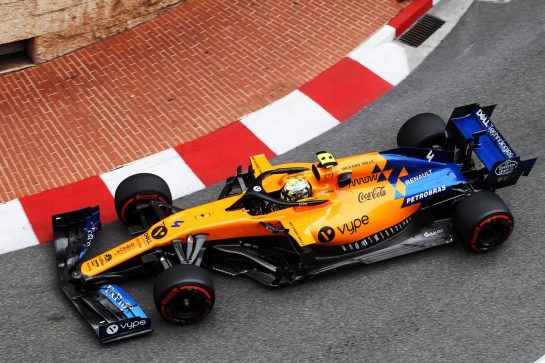 Lando Norris (GBR) McLaren MCL34.
23.05.2019. Formula 1 World Championship, Rd 6, Monaco Grand Prix, Monte Carlo, Monaco, Practice Day.
- www.xpbimages.com, EMail: requests@xpbimages.com - copy of publication required for printed pictures. Every used picture is fee-liable. © Copyright: Photo4 / XPB Images