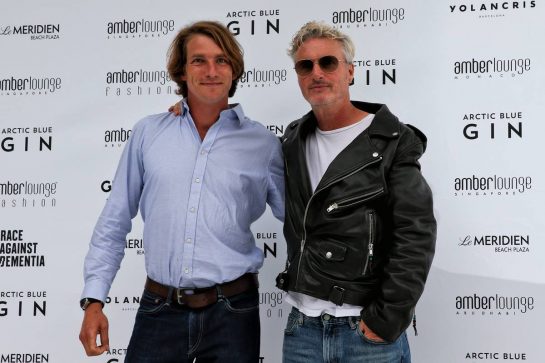 Eddie Irvine (GBR) (Right) at the Amber Lounge Fashion Show.
24.05.2019. Formula 1 World Championship, Rd 6, Monaco Grand Prix, Monte Carlo, Monaco, Friday.
- www.xpbimages.com, EMail: requests@xpbimages.com - copy of publication required for printed pictures. Every used picture is fee-liable. © Copyright: Batchelor / XPB Images