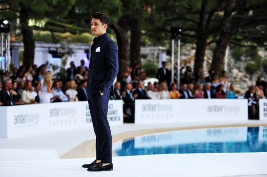 Charles Leclerc (MON) Ferrari at the Amber Lounge Fashion Show.
24.05.2019. Formula 1 World Championship, Rd 6, Monaco Grand Prix, Monte Carlo, Monaco, Friday.
- www.xpbimages.com, EMail: requests@xpbimages.com - copy of publication required for printed pictures. Every used picture is fee-liable. © Copyright: Batchelor / XPB Images