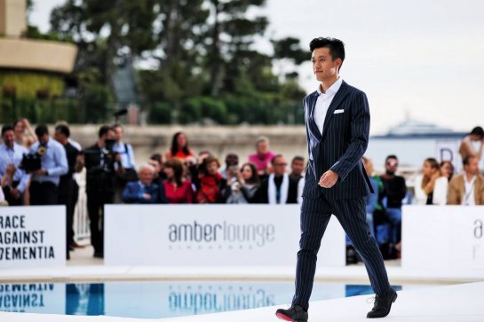 Guanyu Zhou (CHN) Renault F1 Team Test and Development Driver at the Amber Lounge Fashion Show.
24.05.2019. Formula 1 World Championship, Rd 6, Monaco Grand Prix, Monte Carlo, Monaco, Friday.
- www.xpbimages.com, EMail: requests@xpbimages.com - copy of publication required for printed pictures. Every used picture is fee-liable. © Copyright: Batchelor / XPB Images
