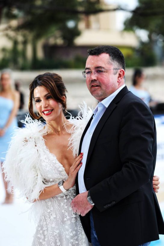 Eric Boullier (FRA) with wife Tamara at the Amber Lounge Fashion Show.
24.05.2019. Formula 1 World Championship, Rd 6, Monaco Grand Prix, Monte Carlo, Monaco, Friday.
- www.xpbimages.com, EMail: requests@xpbimages.com - copy of publication required for printed pictures. Every used picture is fee-liable. © Copyright: Moy / XPB Images