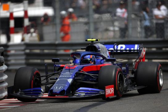 Alexander Albon (THA), Scuderia Toro Rosso 
25.05.2019. Formula 1 World Championship, Rd 6, Monaco Grand Prix, Monte Carlo, Monaco, Qualifying Day.
- www.xpbimages.com, EMail: requests@xpbimages.com - copy of publication required for printed pictures. Every used picture is fee-liable. © Copyright: Charniaux / XPB Images