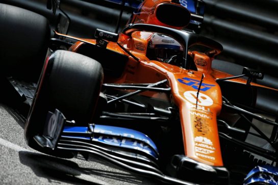 Carlos Sainz Jr (ESP) McLaren MCL34.
25.05.2019. Formula 1 World Championship, Rd 6, Monaco Grand Prix, Monte Carlo, Monaco, Qualifying Day.
- www.xpbimages.com, EMail: requests@xpbimages.com - copy of publication required for printed pictures. Every used picture is fee-liable. © Copyright: Moy / XPB Images