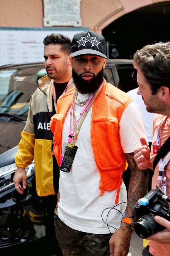 Odell Beckham Jr (USA) NFL Player.
26.05.2019. Formula 1 World Championship, Rd 6, Monaco Grand Prix, Monte Carlo, Monaco, Race Day.
- www.xpbimages.com, EMail: requests@xpbimages.com - copy of publication required for printed pictures. Every used picture is fee-liable. © Copyright: Batchelor / XPB Images