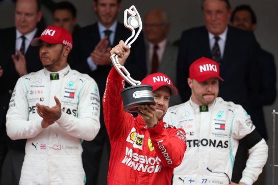 Sebastian Vettel (GER) Ferrari SF90.
26.05.2019. Formula 1 World Championship, Rd 6, Monaco Grand Prix, Monte Carlo, Monaco, Race Day.
- www.xpbimages.com, EMail: requests@xpbimages.com - copy of publication required for printed pictures. Every used picture is fee-liable. © Copyright: Batchelor / XPB Images