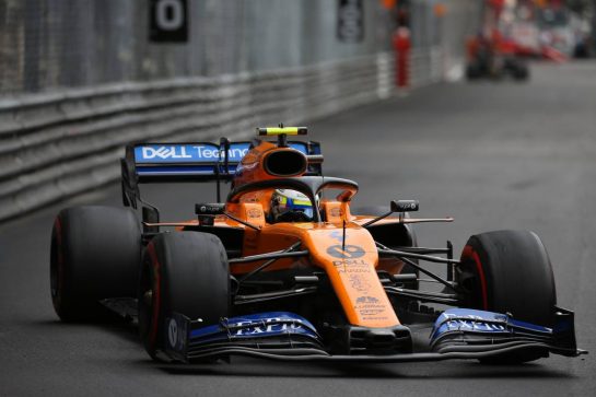 Lando Norris (GBR) McLaren MCL34.26.05.2019. Formula 1 World Championship, Rd 6, Monaco Grand Prix, Monte Carlo, Monaco, Race Day.- www.xpbimages.com, EMail: requests@xpbimages.com - copy of publication required for printed pictures. Every used picture is fee-liable. © Copyright: Batchelor / XPB Images