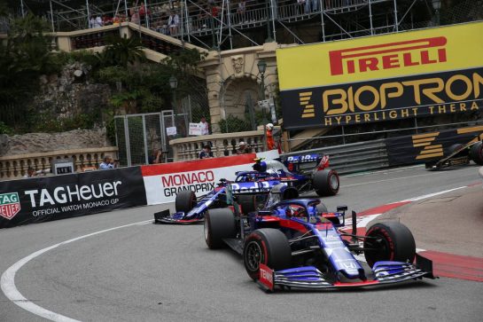 Daniil Kvyat (RUS) Scuderia Toro Rosso STR14.
26.05.2019. Formula 1 World Championship, Rd 6, Monaco Grand Prix, Monte Carlo, Monaco, Race Day.
- www.xpbimages.com, EMail: requests@xpbimages.com - copy of publication required for printed pictures. Every used picture is fee-liable. © Copyright: Batchelor / XPB Images