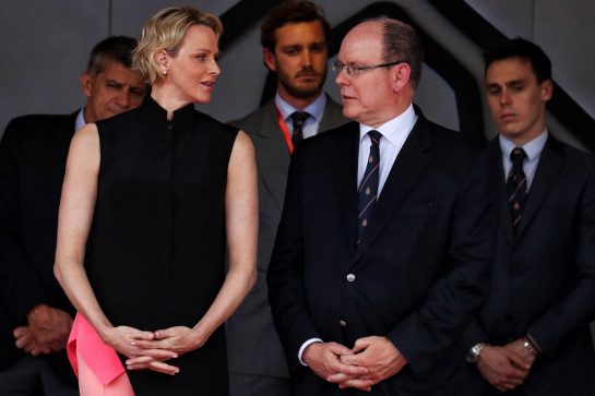 (L to R): Princess Charlene of Monaco and HSH Prince Albert of Monaco (MON) on the podium.
26.05.2019. Formula 1 World Championship, Rd 6, Monaco Grand Prix, Monte Carlo, Monaco, Race Day.
- www.xpbimages.com, EMail: requests@xpbimages.com - copy of publication required for printed pictures. Every used picture is fee-liable. © Copyright: Photo4 / XPB Images