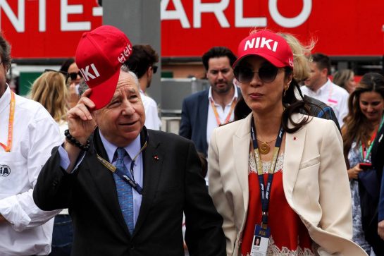 (L to R): Jean Todt (FRA) FIA President with his wife Michelle Yeoh (MAL).
26.05.2019. Formula 1 World Championship, Rd 6, Monaco Grand Prix, Monte Carlo, Monaco, Race Day.
- www.xpbimages.com, EMail: requests@xpbimages.com - copy of publication required for printed pictures. Every used picture is fee-liable. © Copyright: Photo4 / XPB Images