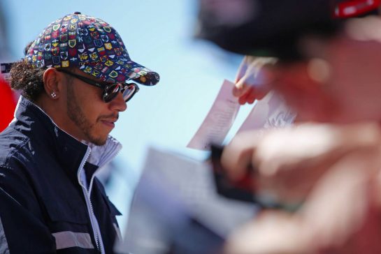 Lewis Hamilton (GBR), Mercedes AMG F1  
06.06.2019. Formula 1 World Championship, Rd 7, Canadian Grand Prix, Montreal, Canada, Preparation Day.
- www.xpbimages.com, EMail: requests@xpbimages.com - copy of publication required for printed pictures. Every used picture is fee-liable. © Copyright: Charniaux / XPB Images