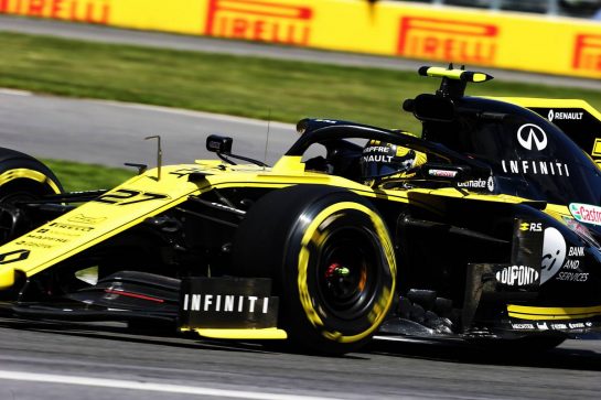 Nico Hulkenberg (GER) Renault F1 Team RS19.
07.06.2019. Formula 1 World Championship, Rd 5, Spanish Grand Prix, Barcelona, Spain, Practice Day.
 - www.xpbimages.com, EMail: requests@xpbimages.com - copy of publication required for printed pictures. Every used picture is fee-liable. © Copyright: Bearne / XPB Images