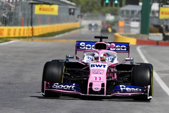 Sergio Perez (MEX) Racing Point F1 Team RP19.
07.06.2019. Formula 1 World Championship, Rd 5, Spanish Grand Prix, Barcelona, Spain, Practice Day.
- www.xpbimages.com, EMail: requests@xpbimages.com - copy of publication required for printed pictures. Every used picture is fee-liable. © Copyright: Bearne / XPB Images
