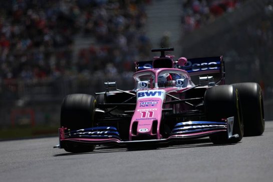Sergio Perez (MEX), Racing Point 
07.06.2019. Formula 1 World Championship, Rd 5, Spanish Grand Prix, Barcelona, Spain, Practice Day.
- www.xpbimages.com, EMail: requests@xpbimages.com - copy of publication required for printed pictures. Every used picture is fee-liable. © Copyright: Charniaux / XPB Images