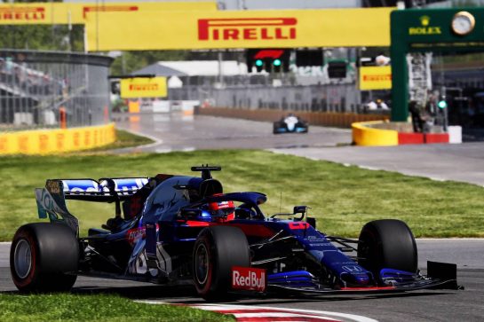 Daniil Kvyat (RUS) Scuderia Toro Rosso STR14.
07.06.2019. Formula 1 World Championship, Rd 5, Spanish Grand Prix, Barcelona, Spain, Practice Day.
- www.xpbimages.com, EMail: requests@xpbimages.com - copy of publication required for printed pictures. Every used picture is fee-liable. © Copyright: Photo4 / XPB Images
