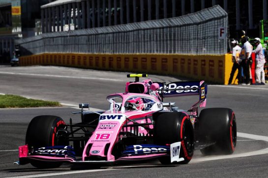 Lance Stroll (CDN) Racing Point F1 Team RP19.
07.06.2019. Formula 1 World Championship, Rd 5, Spanish Grand Prix, Barcelona, Spain, Practice Day.
- www.xpbimages.com, EMail: requests@xpbimages.com - copy of publication required for printed pictures. Every used picture is fee-liable. © Copyright: Photo4 / XPB Images