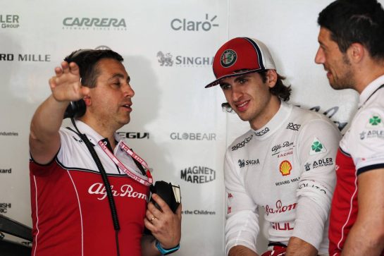 Antonio Giovinazzi (ITA) Alfa Romeo Racing.
07.06.2019. Formula 1 World Championship, Rd 5, Spanish Grand Prix, Barcelona, Spain, Practice Day.
- www.xpbimages.com, EMail: requests@xpbimages.com - copy of publication required for printed pictures. Every used picture is fee-liable. © Copyright: Batchelor / XPB Images