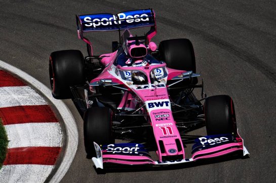 Sergio Perez (MEX) Racing Point F1 Team RP19.
07.06.2019. Formula 1 World Championship, Rd 5, Spanish Grand Prix, Barcelona, Spain, Practice Day.
- www.xpbimages.com, EMail: requests@xpbimages.com - copy of publication required for printed pictures. Every used picture is fee-liable. © Copyright: Price / XPB Images