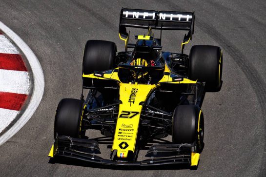 Nico Hulkenberg (GER) Renault F1 Team RS19.
07.06.2019. Formula 1 World Championship, Rd 5, Spanish Grand Prix, Barcelona, Spain, Practice Day.
- www.xpbimages.com, EMail: requests@xpbimages.com - copy of publication required for printed pictures. Every used picture is fee-liable. © Copyright: Price / XPB Images