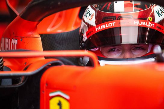 Charles Leclerc (MON) Ferrari SF90.
07.06.2019. Formula 1 World Championship, Rd 5, Spanish Grand Prix, Barcelona, Spain, Practice Day.
- www.xpbimages.com, EMail: requests@xpbimages.com - copy of publication required for printed pictures. Every used picture is fee-liable. © Copyright: Price / XPB Images