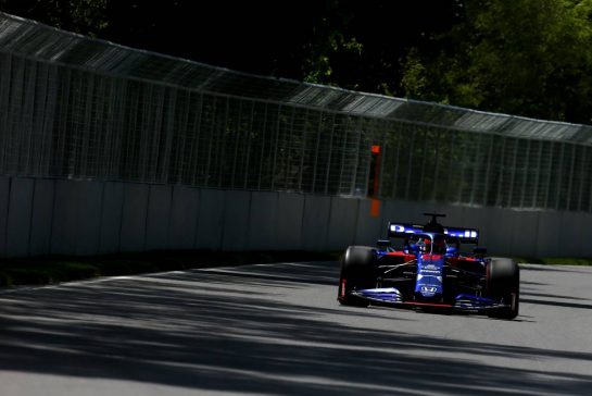Daniil Kvyat (RUS), Scuderia Toro Rosso 
08.06.2019. Formula 1 World Championship, Rd 7, Canadian Grand Prix, Montreal, Canada, Qualifying Day.
- www.xpbimages.com, EMail: requests@xpbimages.com - copy of publication required for printed pictures. Every used picture is fee-liable. © Copyright: Charniaux / XPB Images