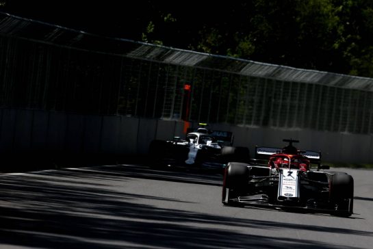 Kimi Raikkonen (FIN), Alfa Romeo Racing 
08.06.2019. Formula 1 World Championship, Rd 7, Canadian Grand Prix, Montreal, Canada, Qualifying Day.
- www.xpbimages.com, EMail: requests@xpbimages.com - copy of publication required for printed pictures. Every used picture is fee-liable. © Copyright: Charniaux / XPB Images