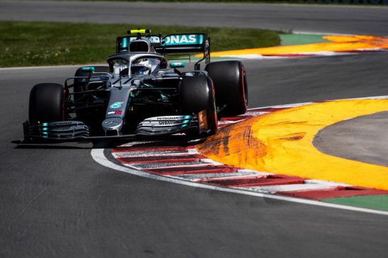 Valtteri Bottas (FIN) Mercedes AMG F1 W10.
08.06.2019. Formula 1 World Championship, Rd 7, Canadian Grand Prix, Montreal, Canada, Qualifying Day.
- www.xpbimages.com, EMail: requests@xpbimages.com - copy of publication required for printed pictures. Every used picture is fee-liable. © Copyright: Price / XPB Images