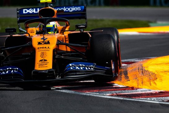 Lando Norris (GBR) McLaren MCL34.
08.06.2019. Formula 1 World Championship, Rd 7, Canadian Grand Prix, Montreal, Canada, Qualifying Day.
- www.xpbimages.com, EMail: requests@xpbimages.com - copy of publication required for printed pictures. Every used picture is fee-liable. © Copyright: Price / XPB Images