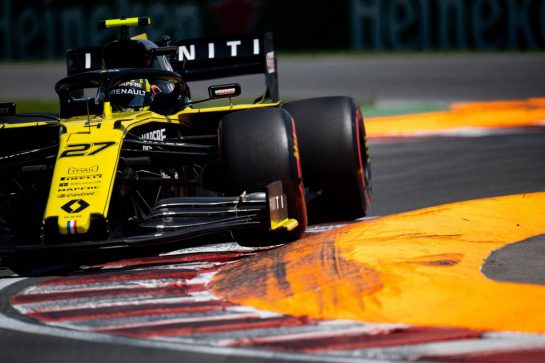 Nico Hulkenberg (GER) Renault F1 Team RS19.
08.06.2019. Formula 1 World Championship, Rd 7, Canadian Grand Prix, Montreal, Canada, Qualifying Day.
- www.xpbimages.com, EMail: requests@xpbimages.com - copy of publication required for printed pictures. Every used picture is fee-liable. © Copyright: Price / XPB Images