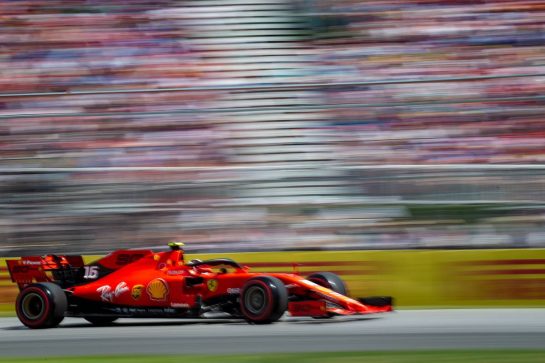 Charles Leclerc (MON) Ferrari SF90.
08.06.2019. Formula 1 World Championship, Rd 7, Canadian Grand Prix, Montreal, Canada, Qualifying Day.
- www.xpbimages.com, EMail: requests@xpbimages.com - copy of publication required for printed pictures. Every used picture is fee-liable. © Copyright: Bearne / XPB Images