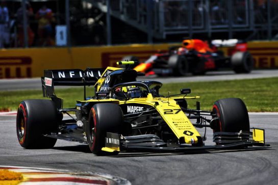 Nico Hulkenberg (GER) Renault F1 Team RS19.
09.06.2019. Formula 1 World Championship, Rd 7, Canadian Grand Prix, Montreal, Canada, Race Day.
- www.xpbimages.com, EMail: requests@xpbimages.com - copy of publication required for printed pictures. Every used picture is fee-liable. © Copyright: Charniaux / XPB Images