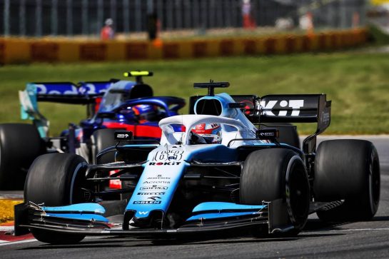 George Russell (GBR) Williams Racing FW42.
09.06.2019. Formula 1 World Championship, Rd 7, Canadian Grand Prix, Montreal, Canada, Race Day.
- www.xpbimages.com, EMail: requests@xpbimages.com - copy of publication required for printed pictures. Every used picture is fee-liable. © Copyright: Charniaux / XPB Images
