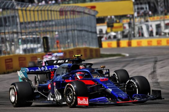 Daniil Kvyat (RUS) Scuderia Toro Rosso STR14.
09.06.2019. Formula 1 World Championship, Rd 7, Canadian Grand Prix, Montreal, Canada, Race Day.
- www.xpbimages.com, EMail: requests@xpbimages.com - copy of publication required for printed pictures. Every used picture is fee-liable. © Copyright: Batchelor / XPB Images