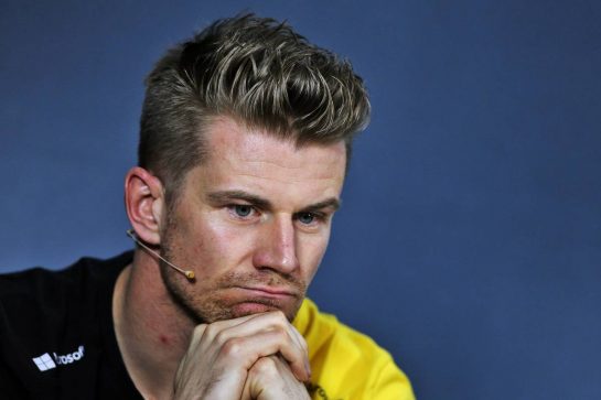 Nico Hulkenberg (GER) Renault F1 Team in the FIA Press Conference.
20.06.2019. Formula 1 World Championship, Rd 8, French Grand Prix, Paul Ricard, France, Preparation Day.
- www.xpbimages.com, EMail: requests@xpbimages.com - copy of publication required for printed pictures. Every used picture is fee-liable. © Copyright: Moy / XPB Images