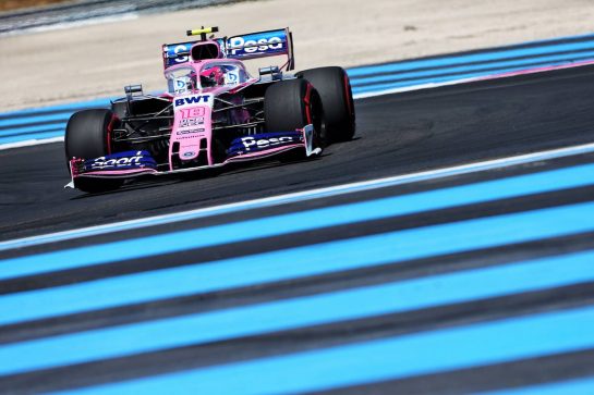 Lance Stroll (CDN) Racing Point F1 Team RP19.
22.06.2019. Formula 1 World Championship, Rd 8, French Grand Prix, Paul Ricard, France, Qualifying Day.
- www.xpbimages.com, EMail: requests@xpbimages.com - copy of publication required for printed pictures. Every used picture is fee-liable. © Copyright: Moy / XPB Images