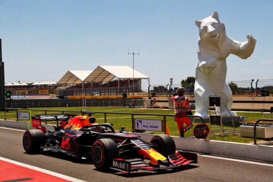 Max Verstappen (NLD) Red Bull Racing RB15.
22.06.2019. Formula 1 World Championship, Rd 8, French Grand Prix, Paul Ricard, France, Qualifying Day.
- www.xpbimages.com, EMail: requests@xpbimages.com - copy of publication required for printed pictures. Every used picture is fee-liable. © Copyright: Photo4 / XPB Images