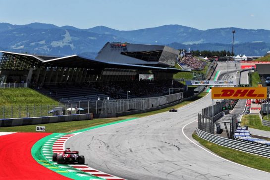 Kimi Raikkonen (FIN) Alfa Romeo Racing C38.
28.06.2019. Formula 1 World Championship, Rd 9, Austrian Grand Prix, Spielberg, Austria, Practice Day.
- www.xpbimages.com, EMail: requests@xpbimages.com - copy of publication required for printed pictures. Every used picture is fee-liable. © Copyright: Moy / XPB Images