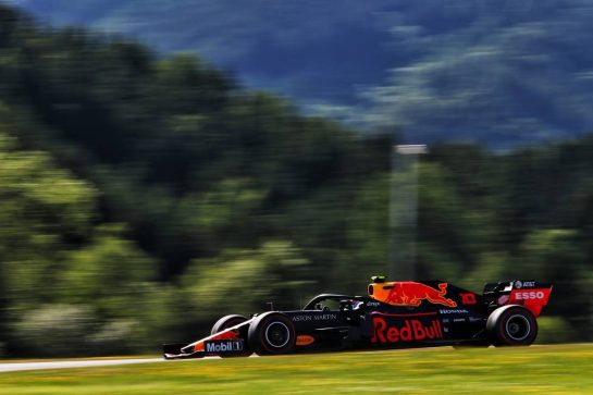 Pierre Gasly (FRA) Red Bull Racing RB15.
28.06.2019. Formula 1 World Championship, Rd 9, Austrian Grand Prix, Spielberg, Austria, Practice Day.
- www.xpbimages.com, EMail: requests@xpbimages.com - copy of publication required for printed pictures. Every used picture is fee-liable. © Copyright: Moy / XPB Images