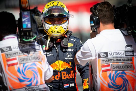 Max Verstappen (NLD) Red Bull Racing.
28.06.2019. Formula 1 World Championship, Rd 9, Austrian Grand Prix, Spielberg, Austria, Practice Day.
- www.xpbimages.com, EMail: requests@xpbimages.com - copy of publication required for printed pictures. Every used picture is fee-liable. © Copyright: Bearne / XPB Images