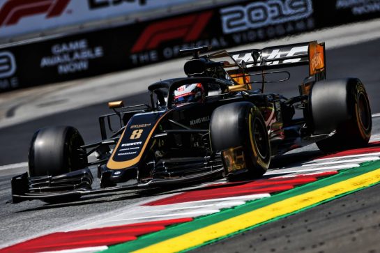 Romain Grosjean (FRA) Haas F1 Team VF-19.
29.06.2019. Formula 1 World Championship, Rd 9, Austrian Grand Prix, Spielberg, Austria, Qualifying Day.
- www.xpbimages.com, EMail: requests@xpbimages.com - copy of publication required for printed pictures. Every used picture is fee-liable. © Copyright: Moy / XPB Images
