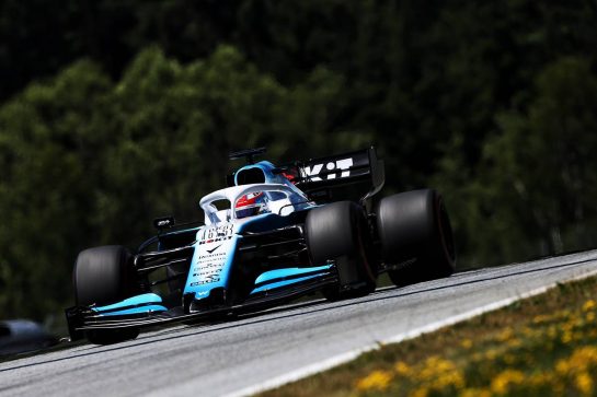 George Russell (GBR) Williams Racing FW42.
29.06.2019. Formula 1 World Championship, Rd 9, Austrian Grand Prix, Spielberg, Austria, Qualifying Day.
- www.xpbimages.com, EMail: requests@xpbimages.com - copy of publication required for printed pictures. Every used picture is fee-liable. © Copyright: Moy / XPB Images