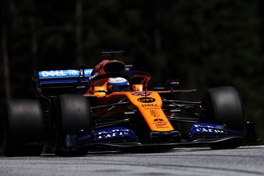 Carlos Sainz Jr (ESP) McLaren MCL34.
29.06.2019. Formula 1 World Championship, Rd 9, Austrian Grand Prix, Spielberg, Austria, Qualifying Day.
 - www.xpbimages.com, EMail: requests@xpbimages.com - copy of publication required for printed pictures. Every used picture is fee-liable. © Copyright: Bearne / XPB Images