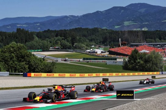 Max Verstappen (NLD) Red Bull Racing RB15.
30.06.2019 Formula 1 World Championship, Rd 9, Austrian Grand Prix, Spielberg, Austria, Race Day.
 - www.xpbimages.com, EMail: requests@xpbimages.com - copy of publication required for printed pictures. Every used picture is fee-liable. © Copyright: Bearne / XPB Images